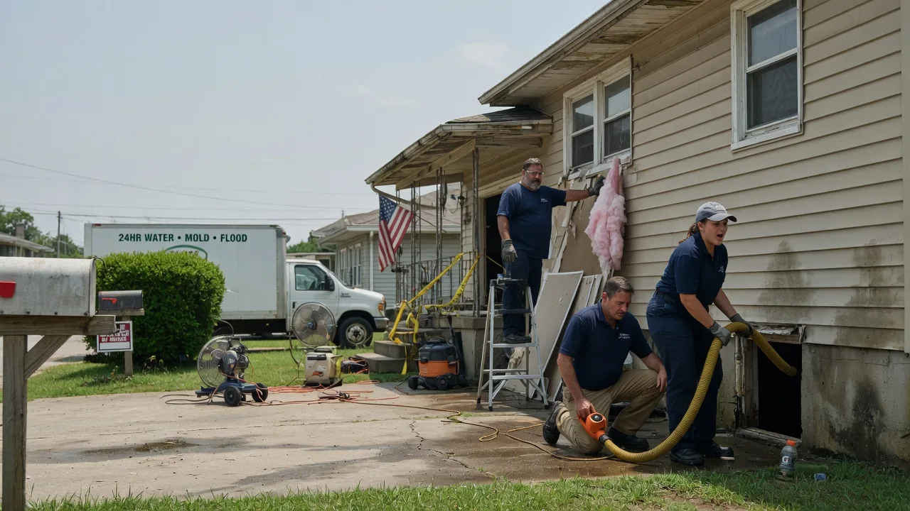 Water Damage Repair in Gridley, IL near me